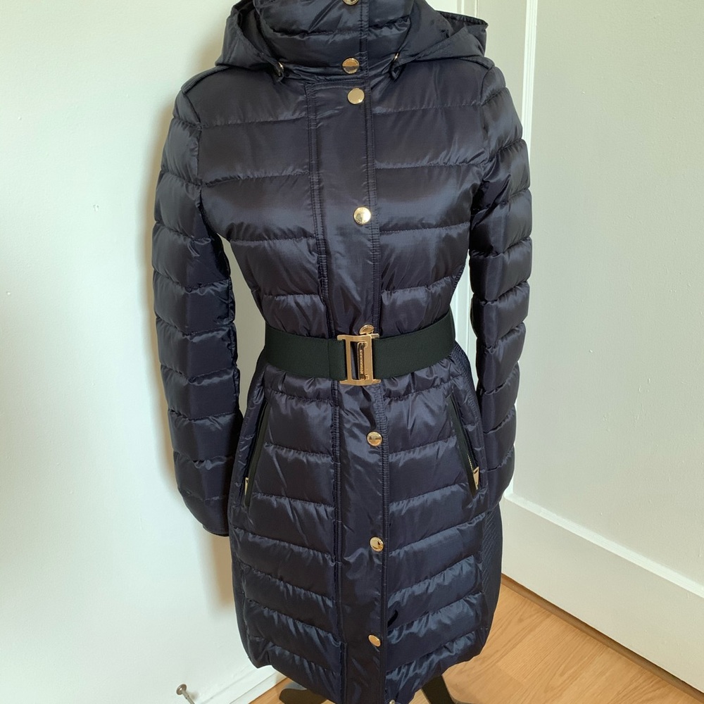 Burberry London Abbeydale Belted Puffer Down Coat - Picture 4 of 12